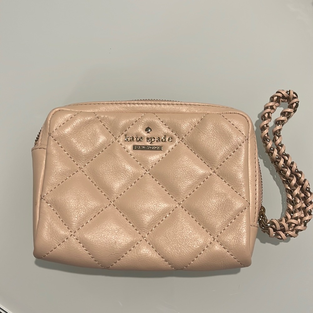 Kate Spade wristlet light pink